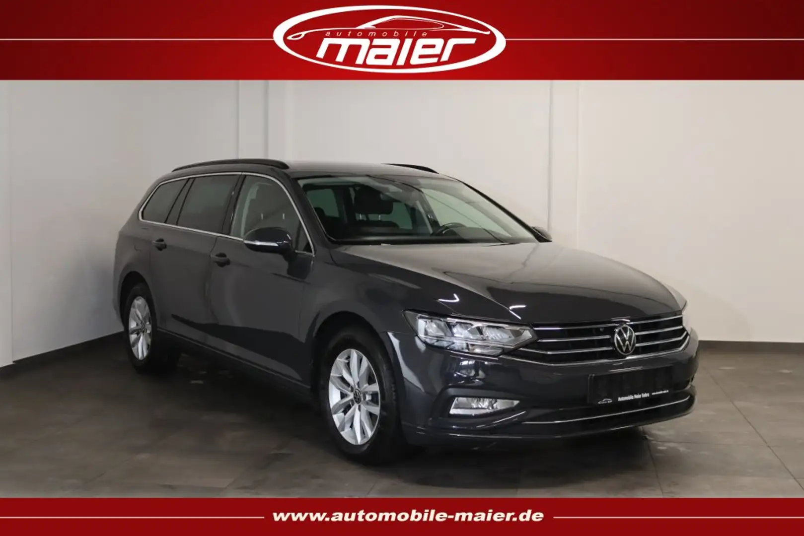 Volkswagen Passat 2.0 TDI Business-Virt.-Navi-KAM-ACC-LED- Gris - 1