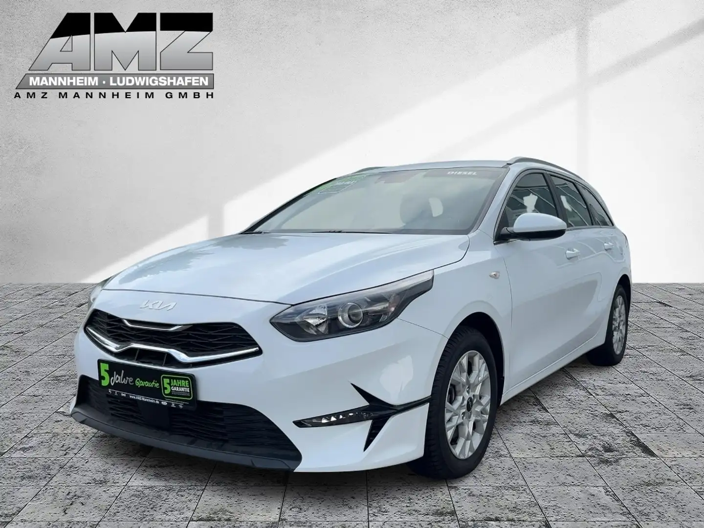 Kia Ceed SW / cee'd SW Ceed Sportswagon 1.6 CRDi 48V Vision Navi*SpurASS Weiß - 2