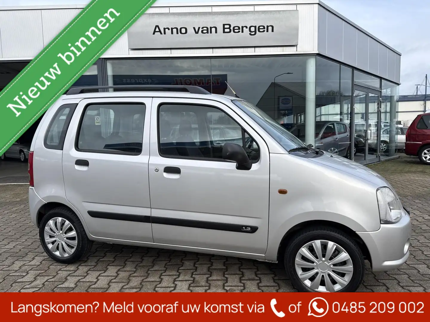 Suzuki Wagon R+ 1.3 GLX, AUTOMAAT, airco, stuurbekrachtiging. Gris - 1