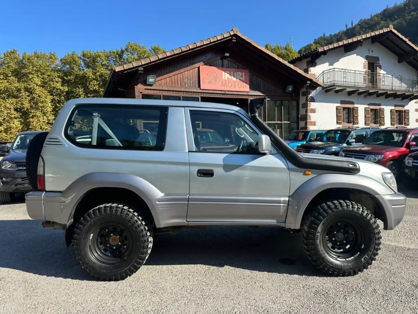Toyota Land Cruiser 90 TD VX Srebrny - 1