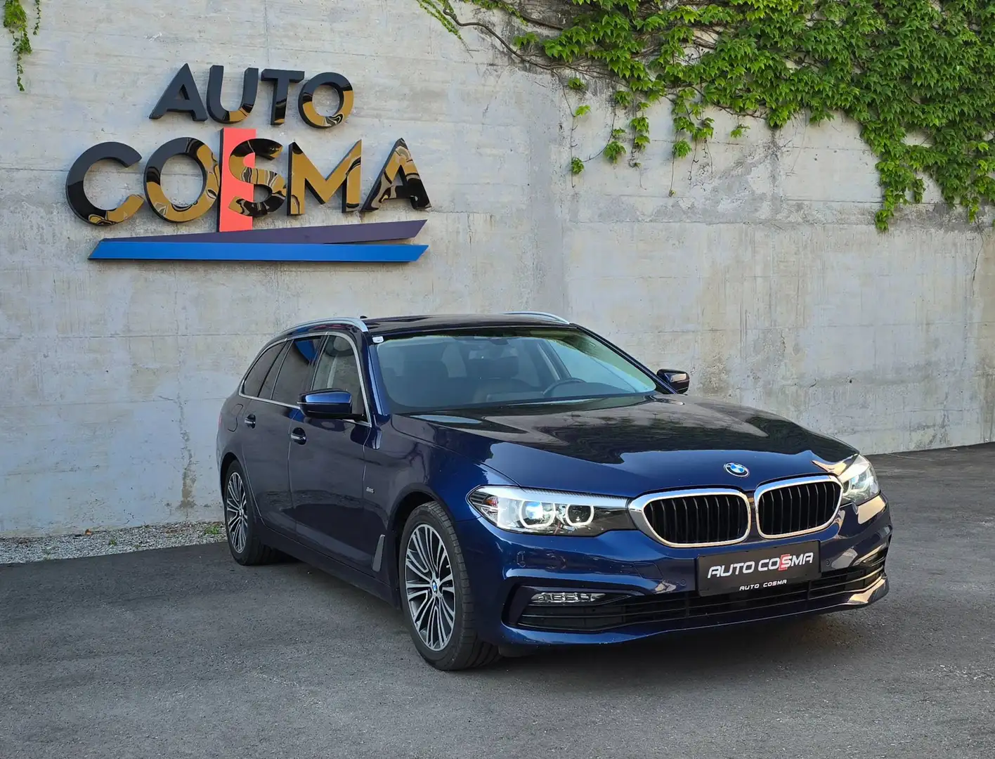 BMW 520 520 d Sport Line Blau - 2