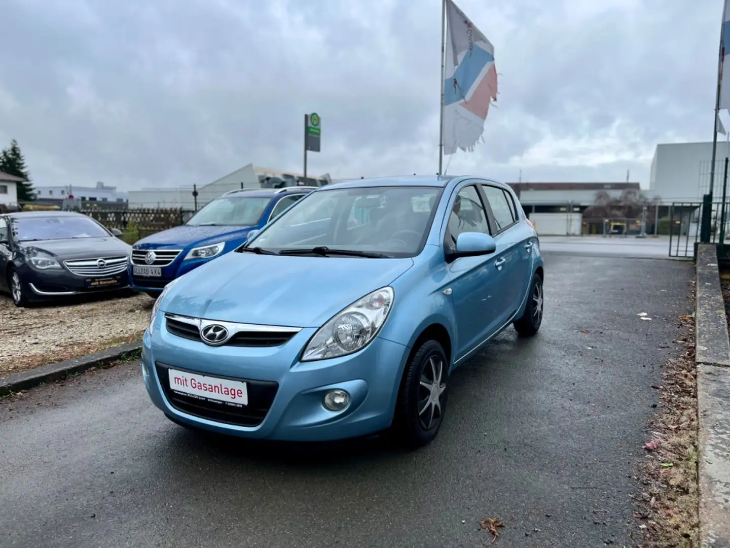 Hyundai i20 *BENZIN+LPG GAS Blau - 2