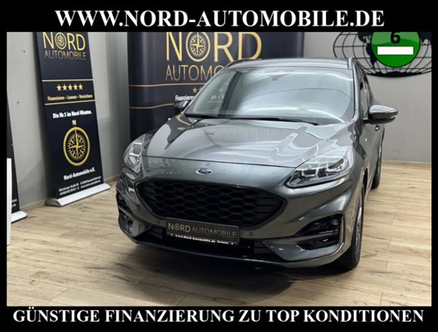 Ford Kuga ST-Line X *LED*AHK*ACC*Kamera*4xSHZ* ST-Line X Szary - 1