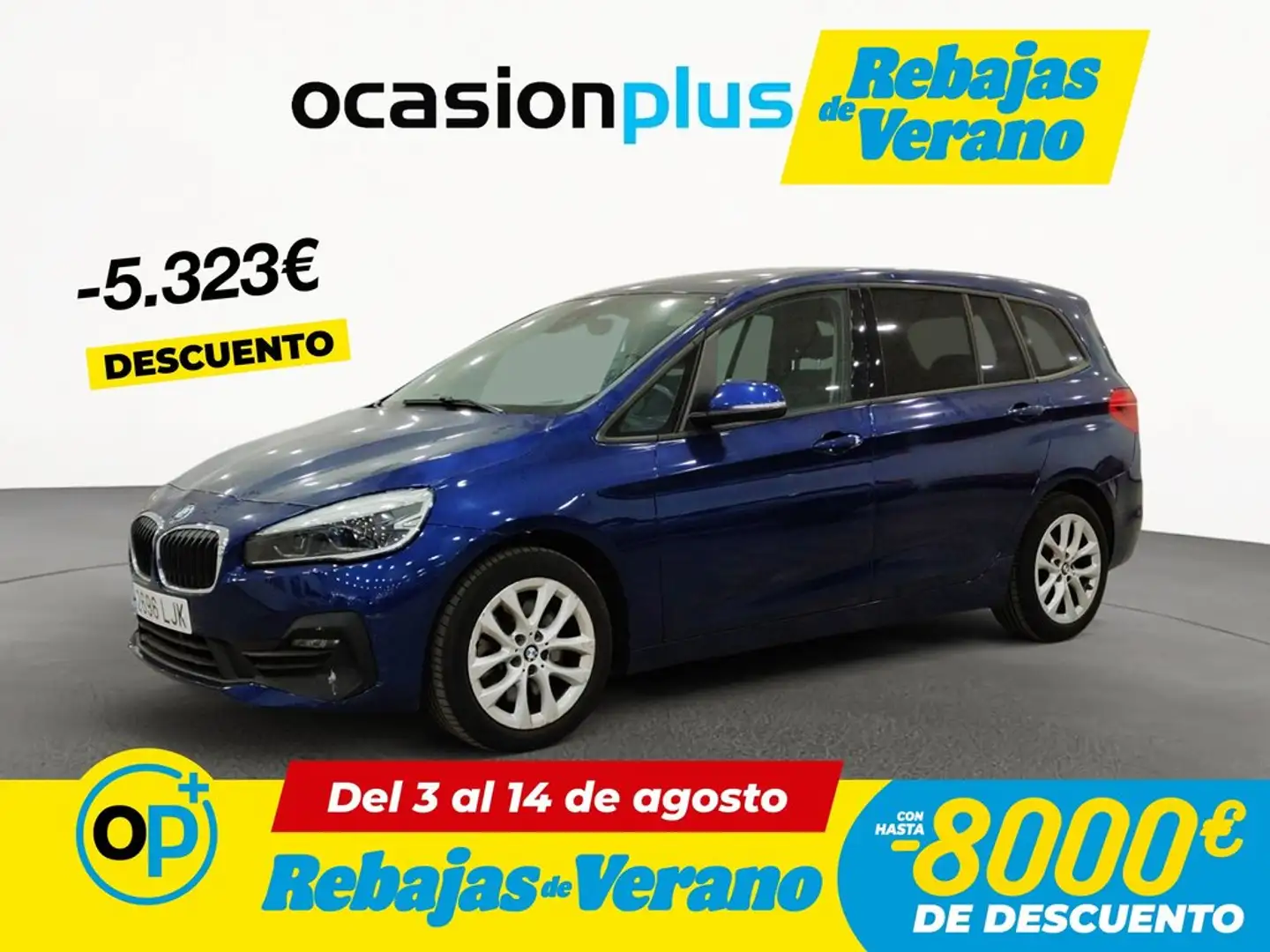 BMW 218 218dA Gran Tourer Business Azul - 1