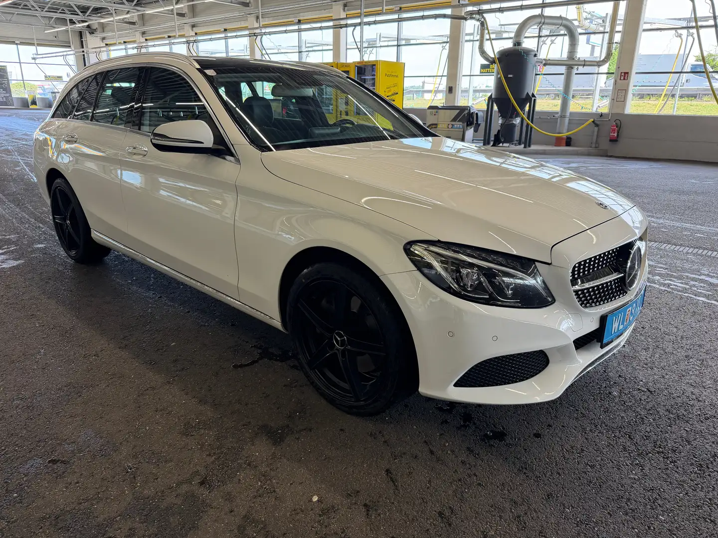 Mercedes-Benz C 250 d T Aut. 4Matic AMG *Voll*Langstr.*9-Gang*Allrad* Weiß - 2