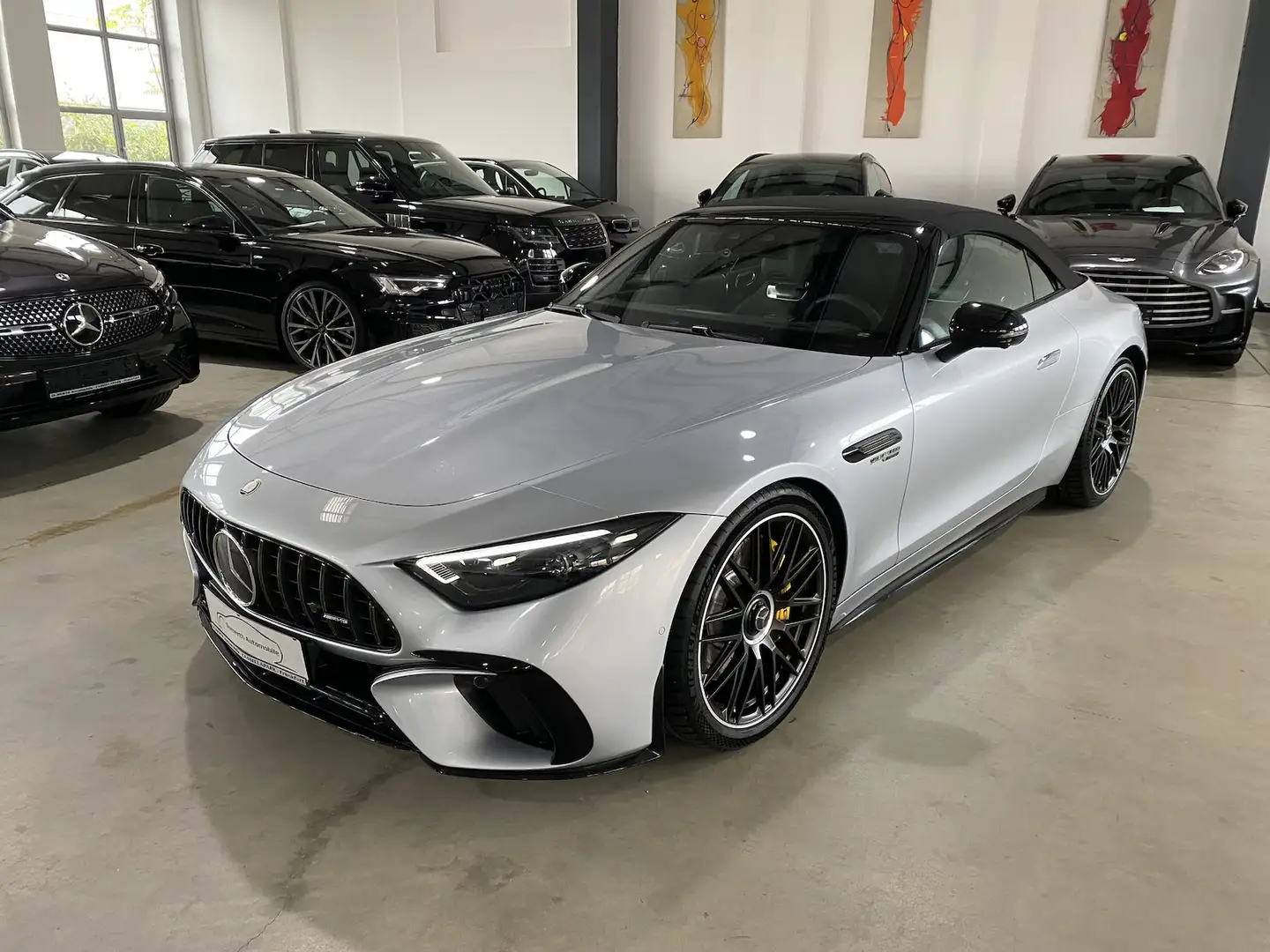 Mercedes-Benz SL 63 AMG 4M+/AMG+/´21/BUR/HUD/UPE 219 Teuro/ Plateado - 2