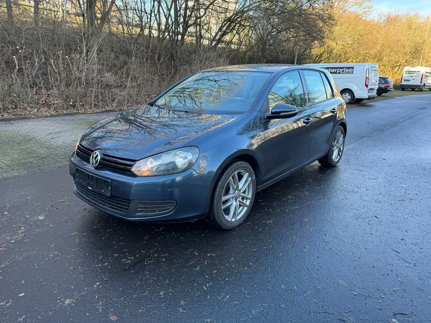 Volkswagen Golf Trendline 8-Fach, TÜV+Insp+Bremse v+h NEU! Blau - 1