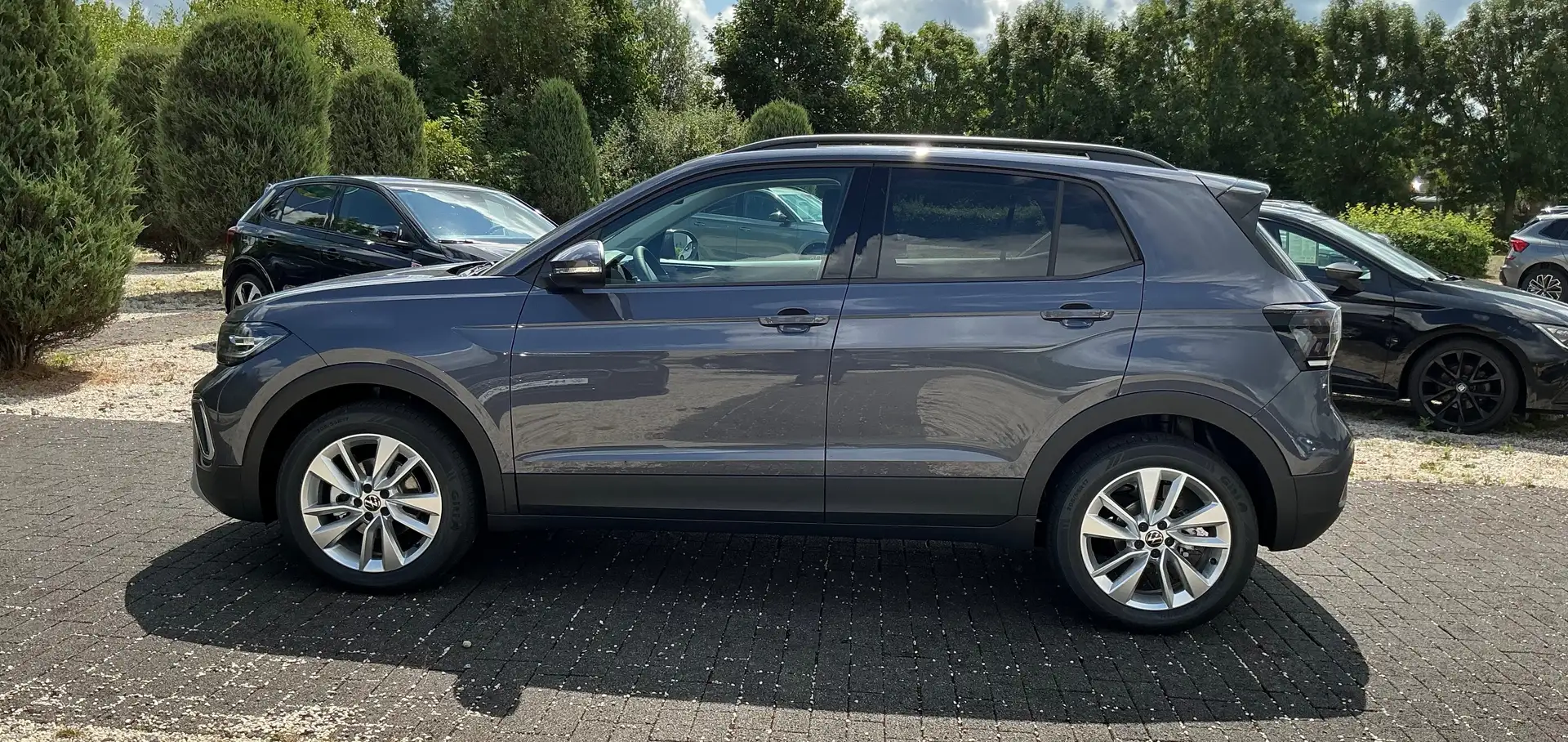 Volkswagen T-Cross 1.0 TSI DSG Life LED-Matrix, App-Connect, Kamera Gris - 2