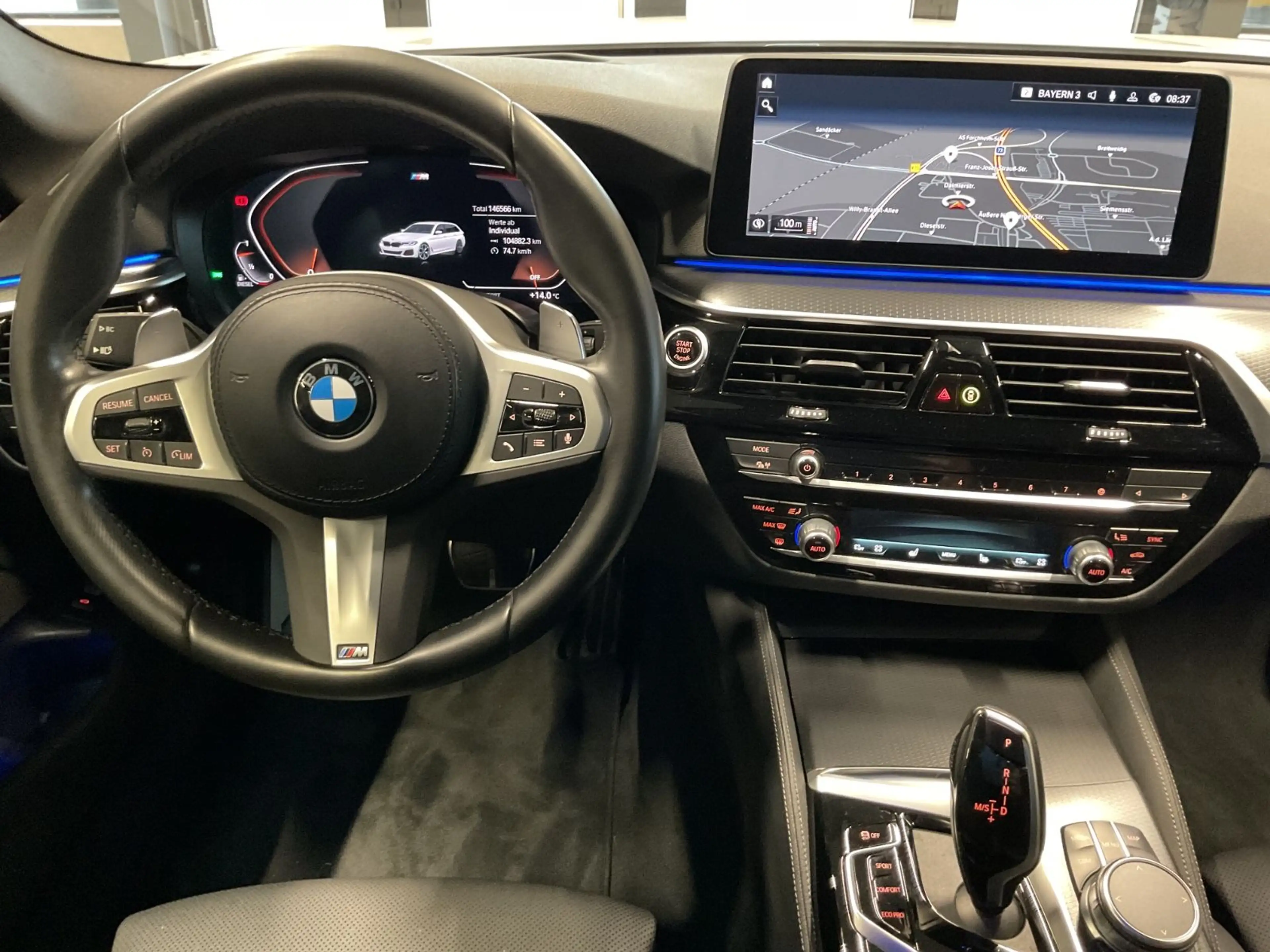 BMW 520 d Touring M Paket AHK HuD HiFi Laserl. Leder — photo 11