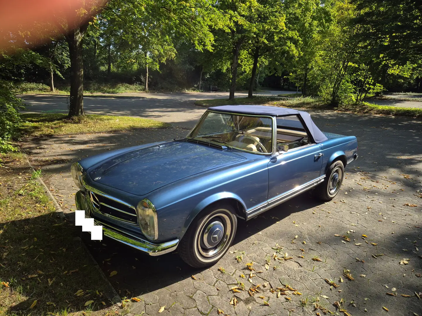 Mercedes-Benz SL 250 Синий - 1