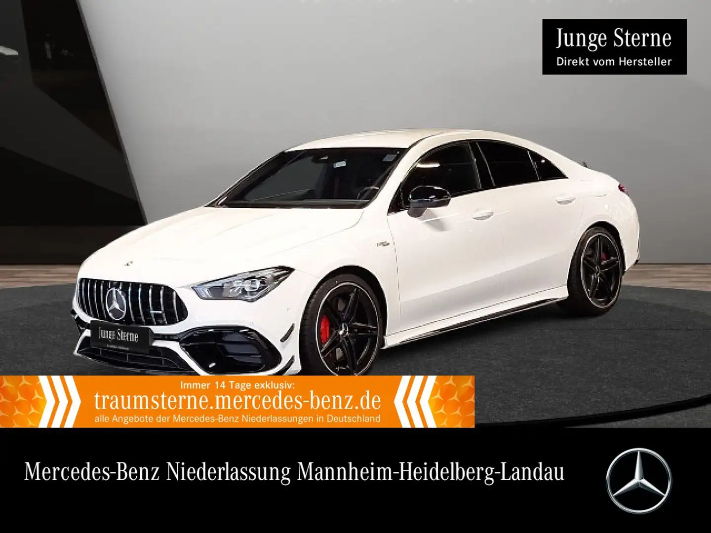 Mercedes-Benz CLA 45 AMG CLA 45 S 4M DRIVERS+LED+19"+8G Weiß - 1