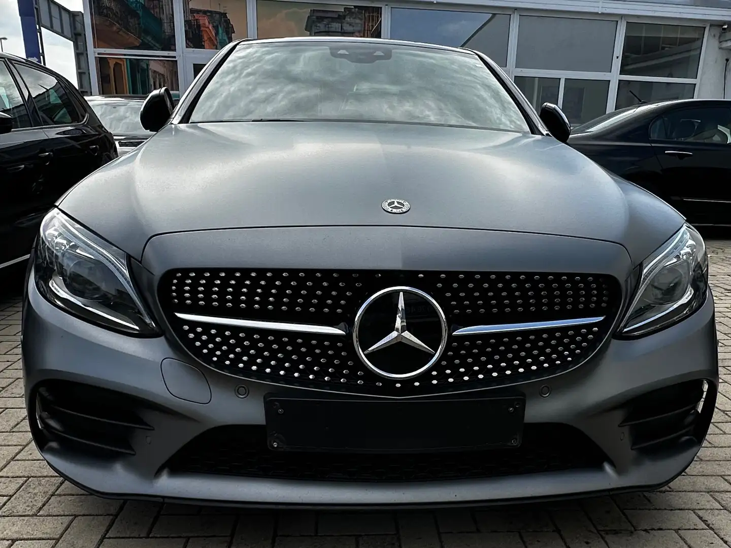 Mercedes-Benz C 200 C 200 AMG LINE 360 CAMERA PANORAMA SUNROOF Gris - 2