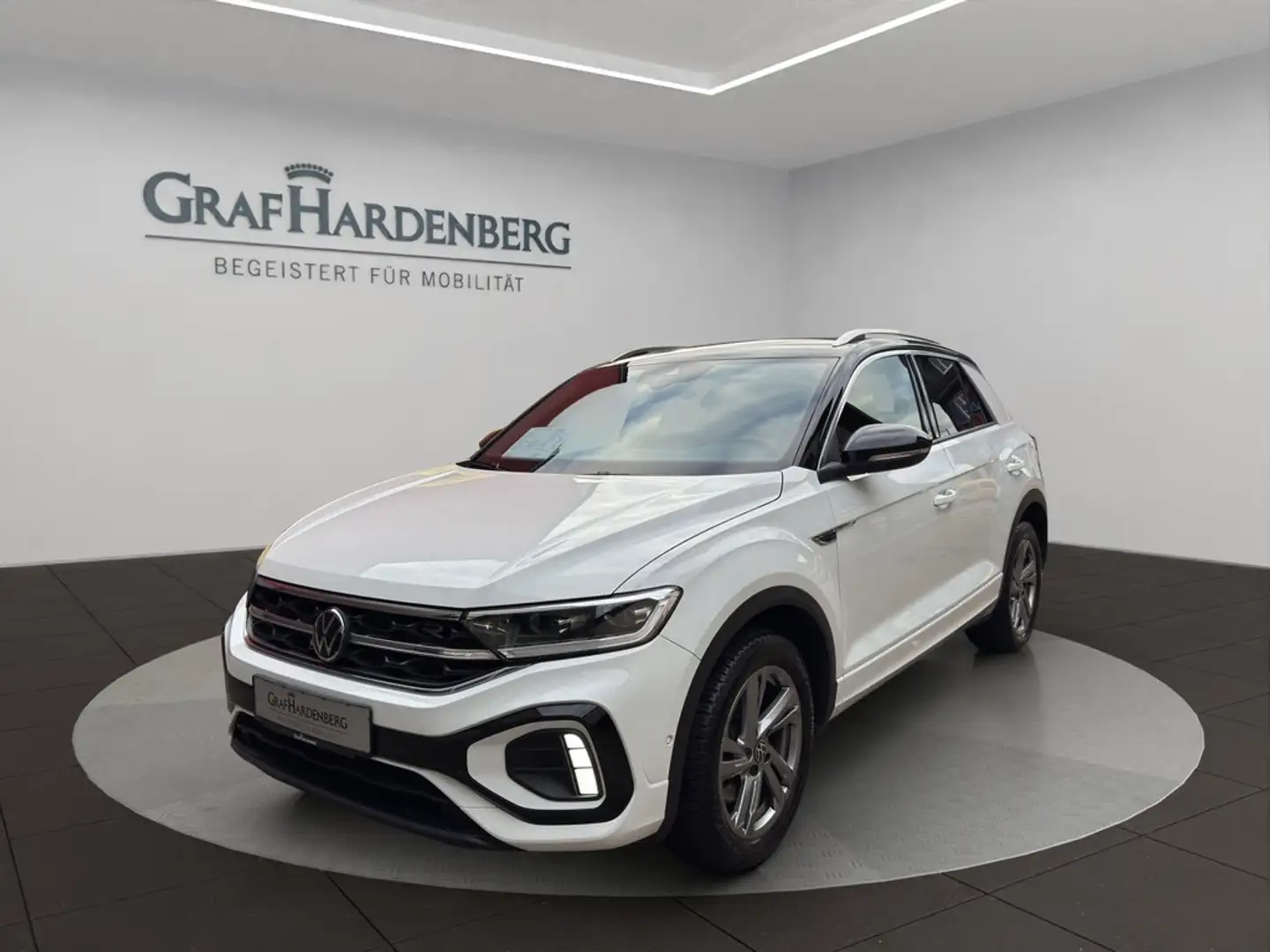 Volkswagen T-Roc R-Line TDI DSG Navi AHK LED Weiß - 1