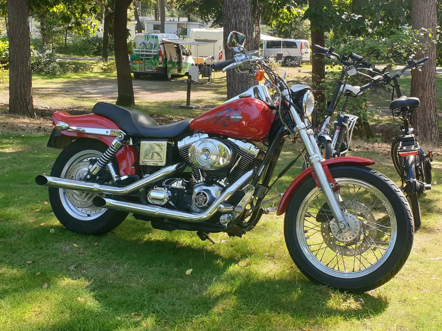Harley-Davidson Dyna Wide Glide fxdwg Roşu - 1