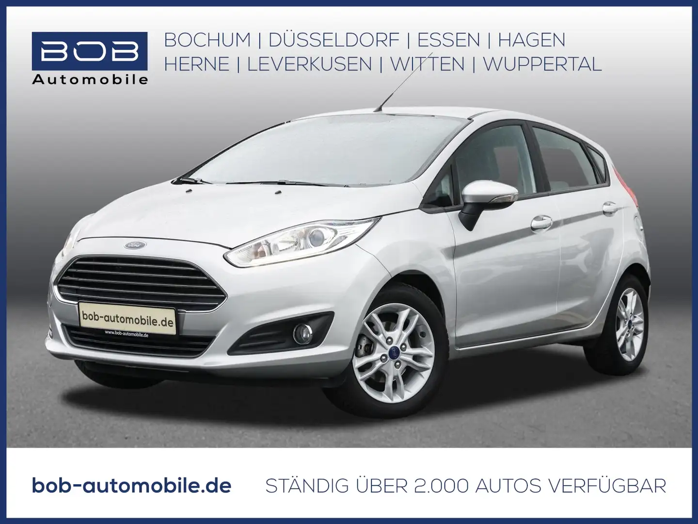 Ford Fiesta 1.2 Trend SHZ KLIMA LM Argent - 1