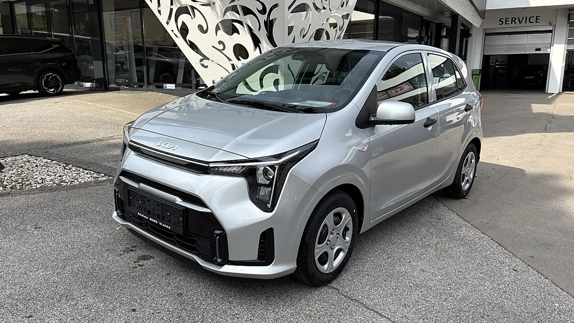 Kia Picanto 1,0 GDI Titan 5 Stz. Silber - 1
