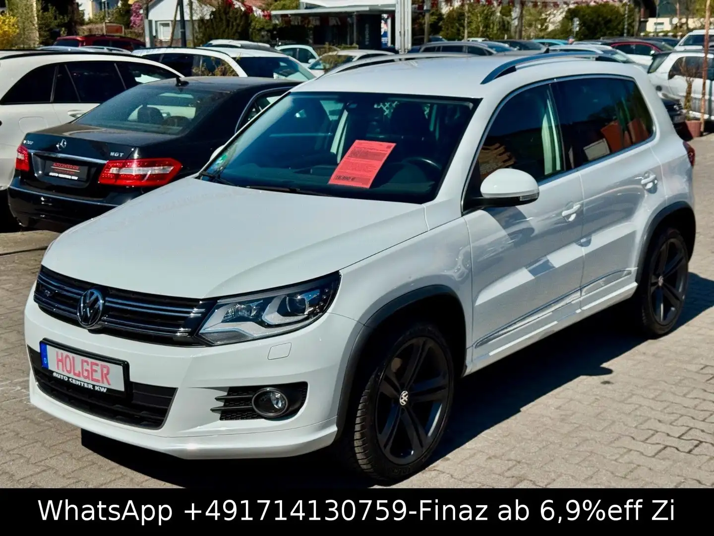 Volkswagen Tiguan Sport&Style 4Motion-R-LINE-NAVI-TEM-XENON Weiß - 1