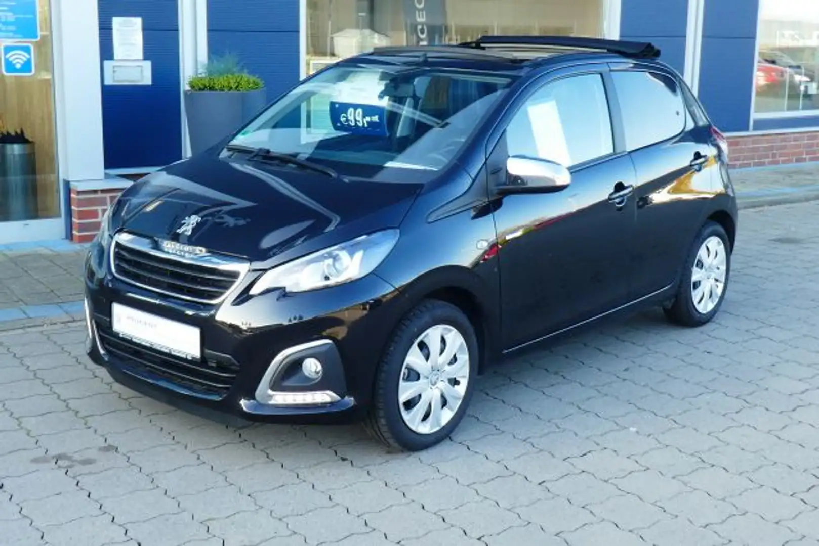 Peugeot 108 VTI 72 Stop&Start Top! Style Schwarz - 1