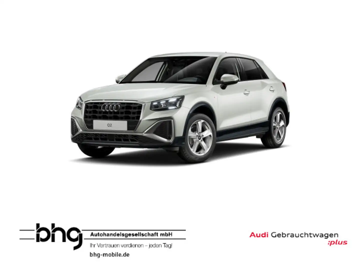 Audi Q2 30 TFSI S-Line Virtual Keyless Matrix GRA Nav Silber - 1
