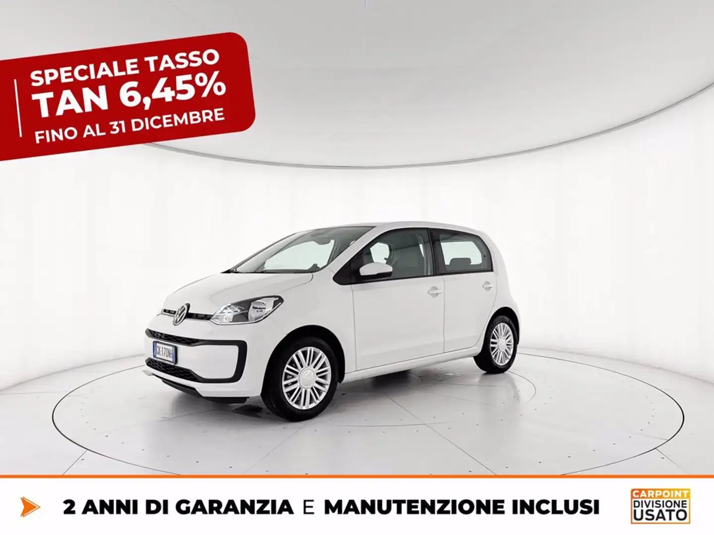 Volkswagen up! 5p 1.0 eco  move  68cv my20 Bianco - 1