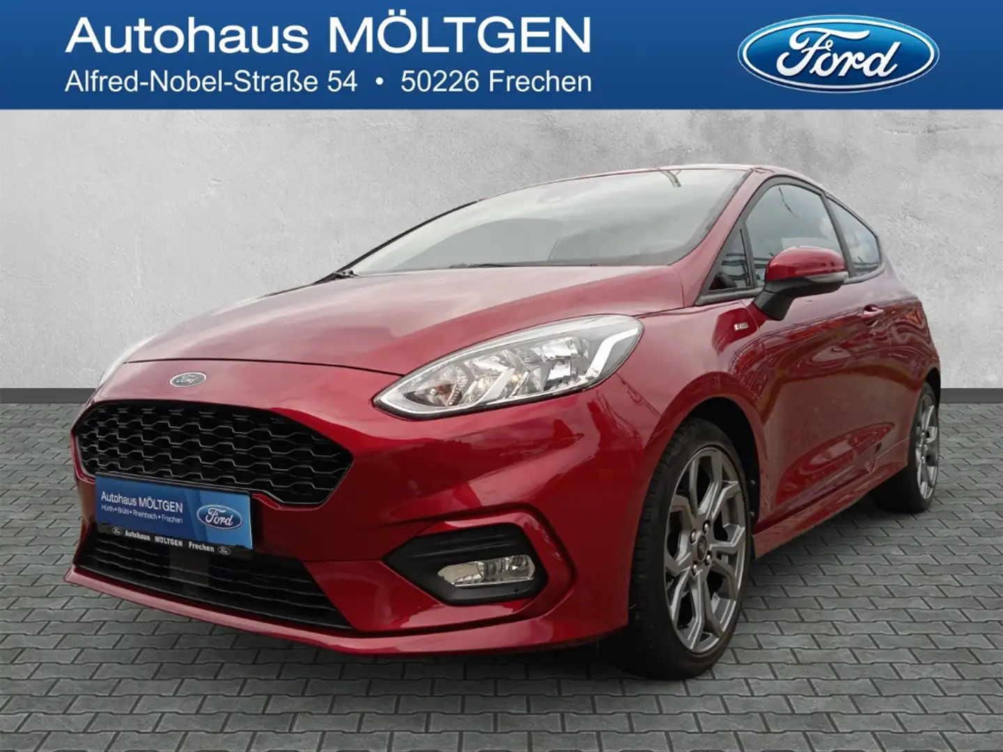 Ford Fiesta ST-Line 1.1 *LRH*DAB*SHZ*PDC*SHA* Rood - 1