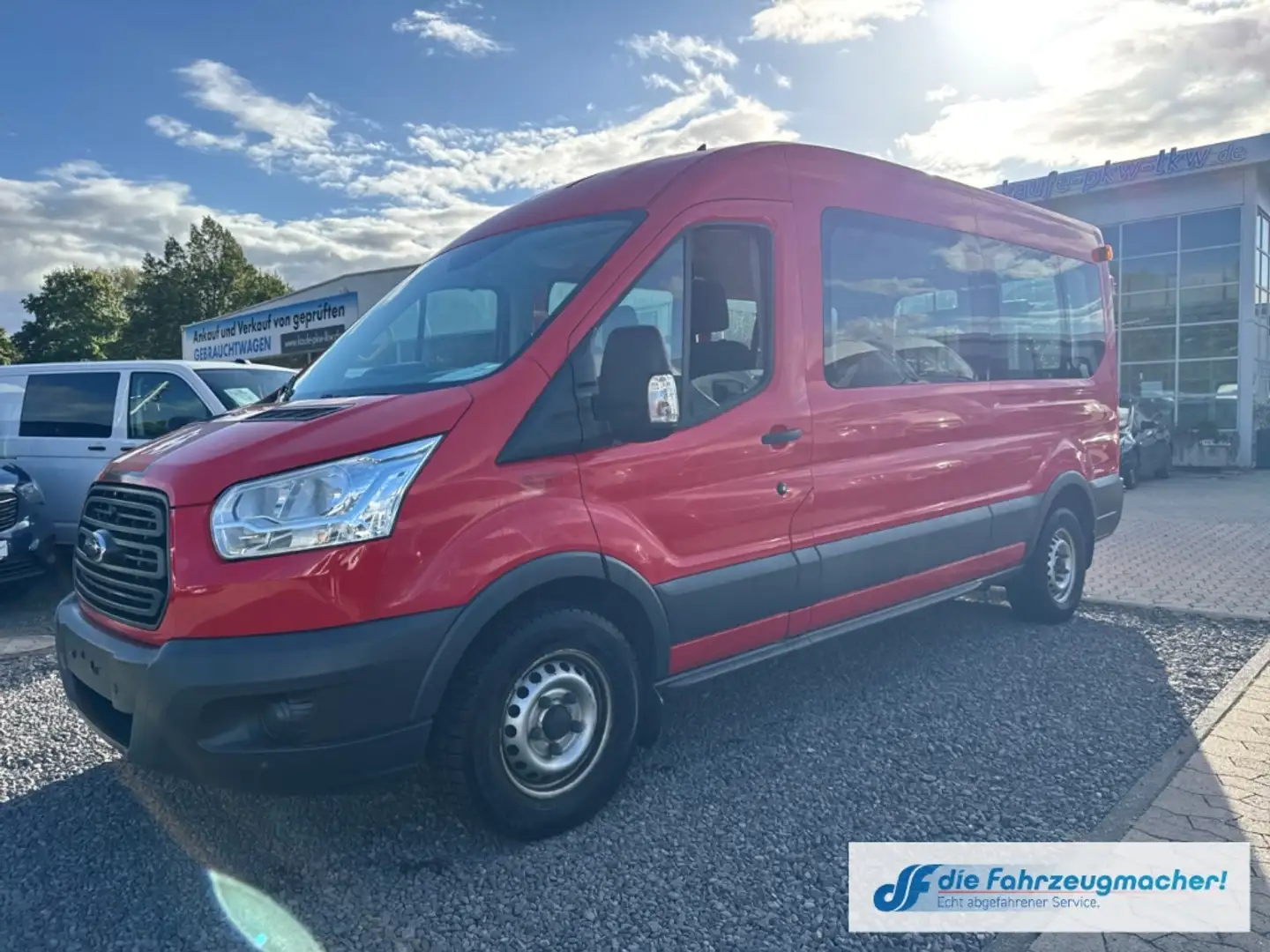 Ford Transit Kombi 350 L3 2.2 TDCi DPF *2495 *KLIMA *EXPORT Rouge - 2