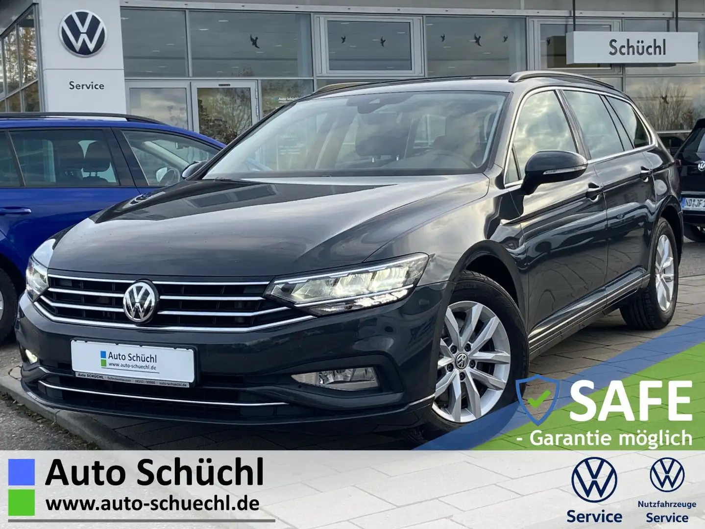 Volkswagen Passat Variant 2.0 TDI DSG Business NAVI+LED+KAM Grau - 1