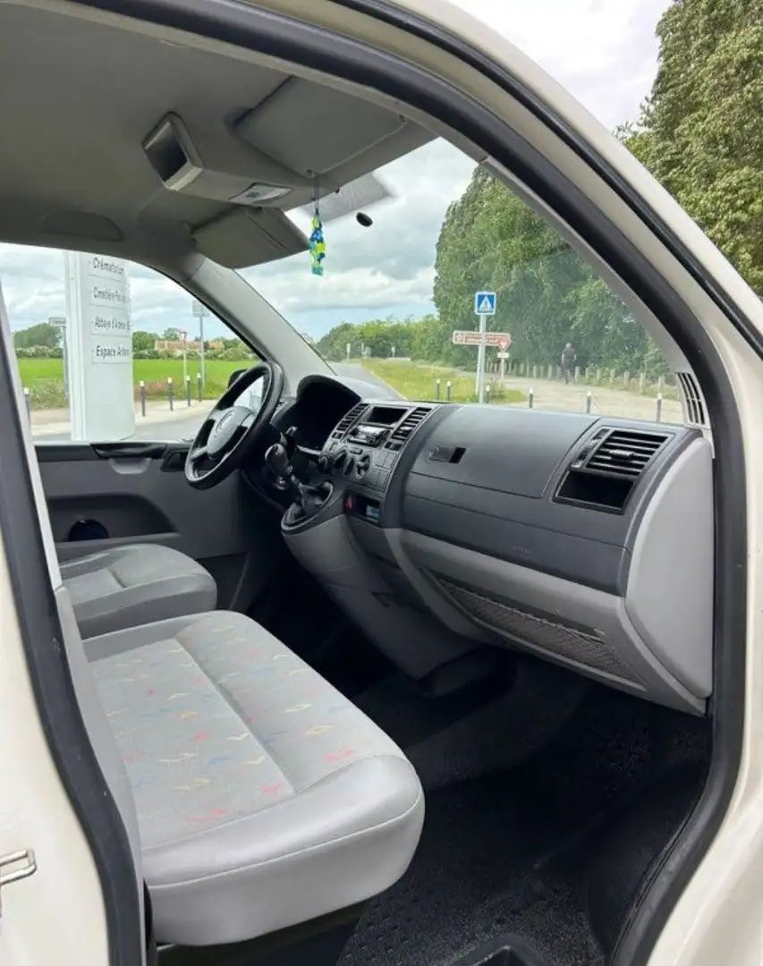 Volkswagen T5 Transporter T5 Blanc - 2