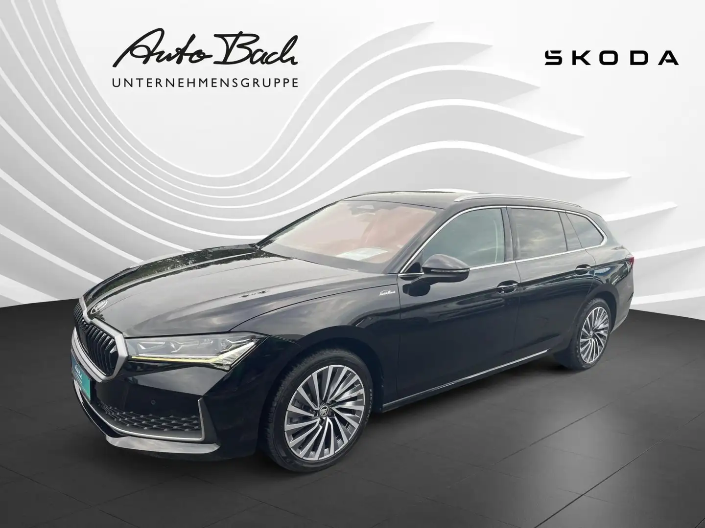 Skoda Superb Combi L&K 1.5 electric/TSI DSG AHK Nero - 1