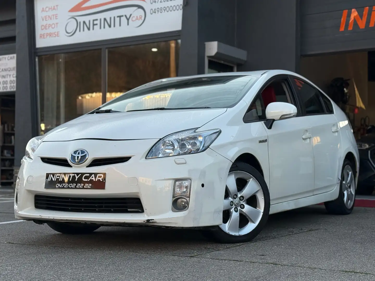 Toyota Prius Prius Hybrid 1.8i VVT-i Premium Blanc - 2