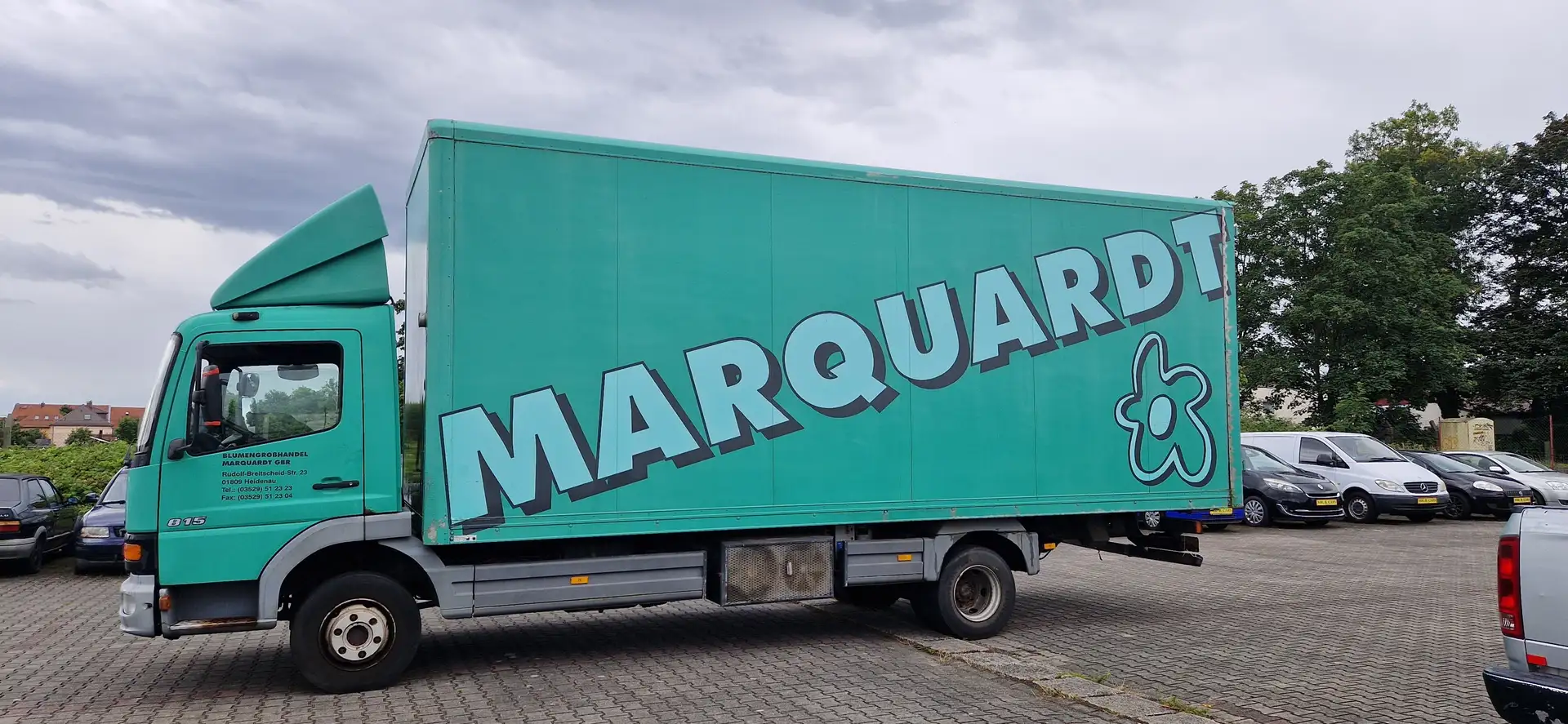 Mercedes-Benz Atego 815 (4x2) OM 904 LA *KÜHLKOFFER zelena - 2