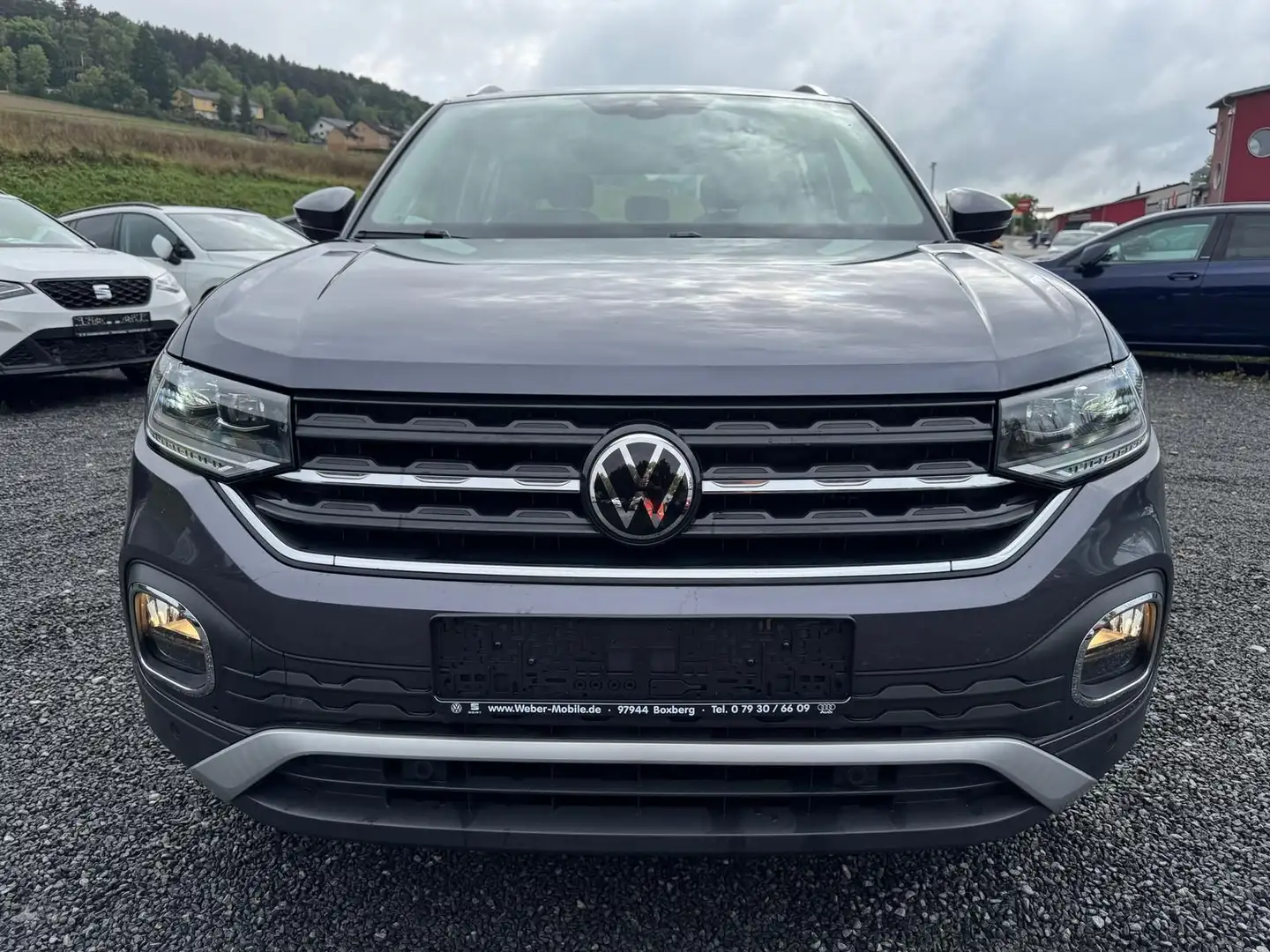 Volkswagen T-Cross 1.0 TSI *STYLE*PDCHI+VO*SHZ*DAB*APP-CONN Grau - 2