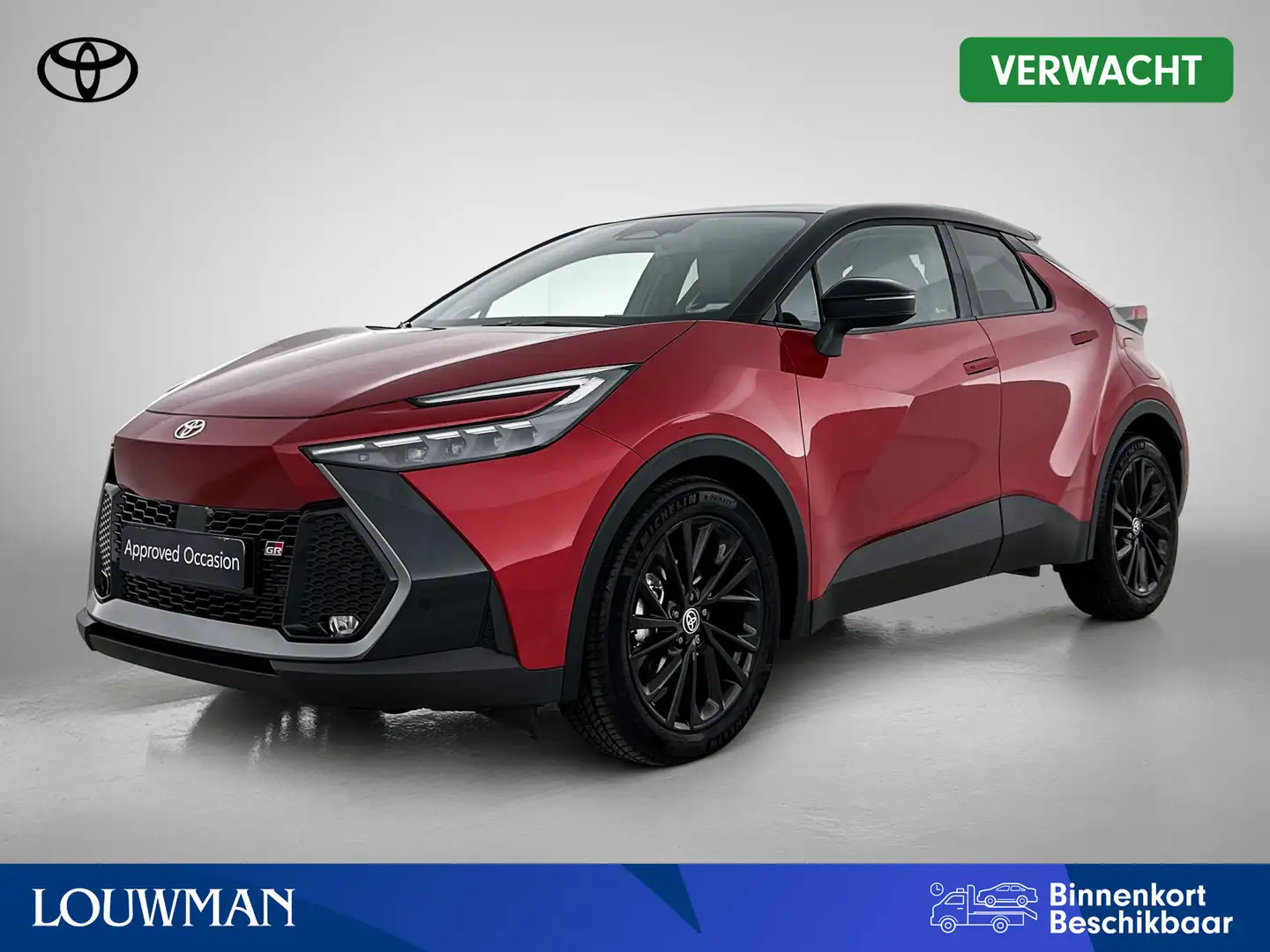 Toyota C-HR 2.0 Hybrid 200 GR SPORT PLUS | Panoramadak | JBL | Rood - 1