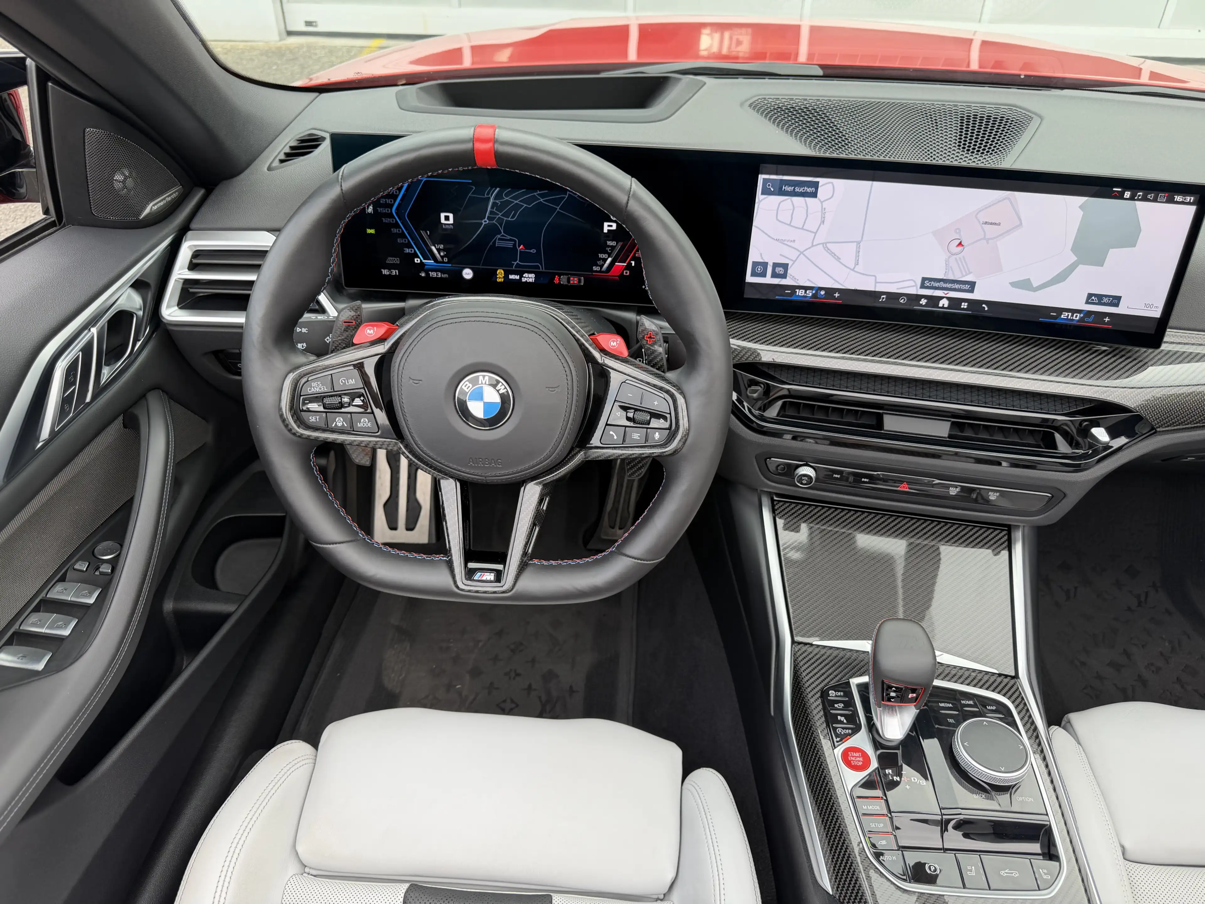 BMW M4 Competition Laser HeadUp Carbon Sitzbelüftung — photo 12