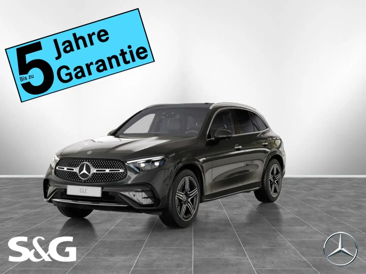 Mercedes-Benz GLC 300 d 4M AMG ACC+360°+Burmester+Pano+AHK Blanc - 1