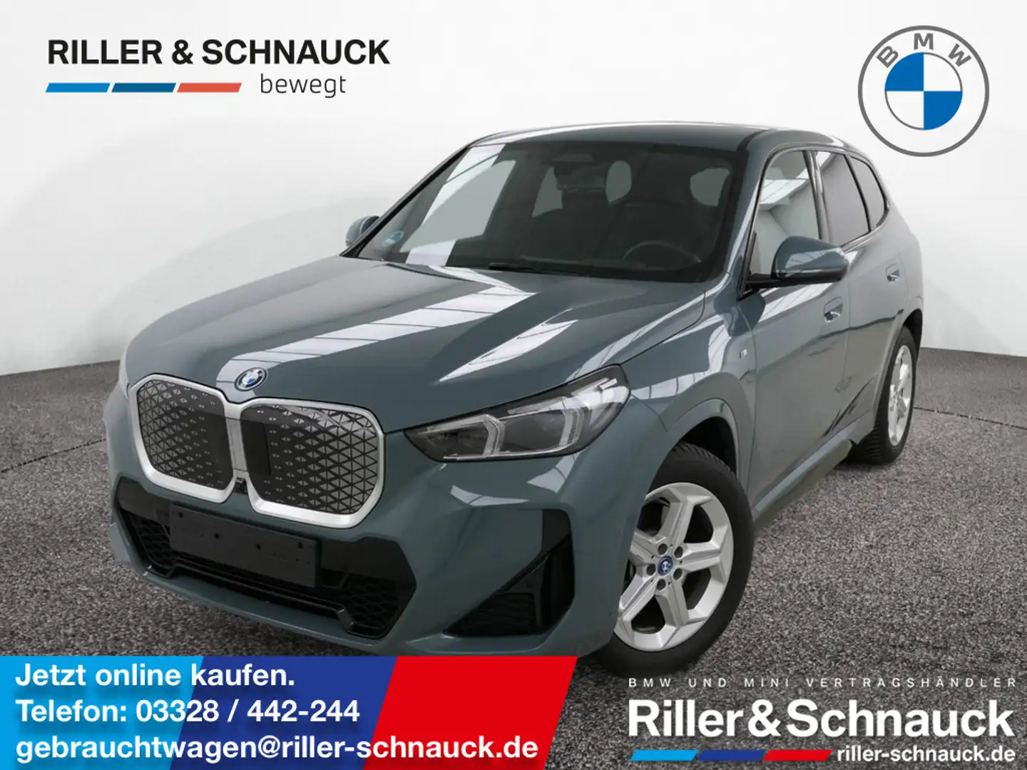 BMW iX1 xDrive30 M Sport HUD+AC+360°KAM+MEM Grün - 1