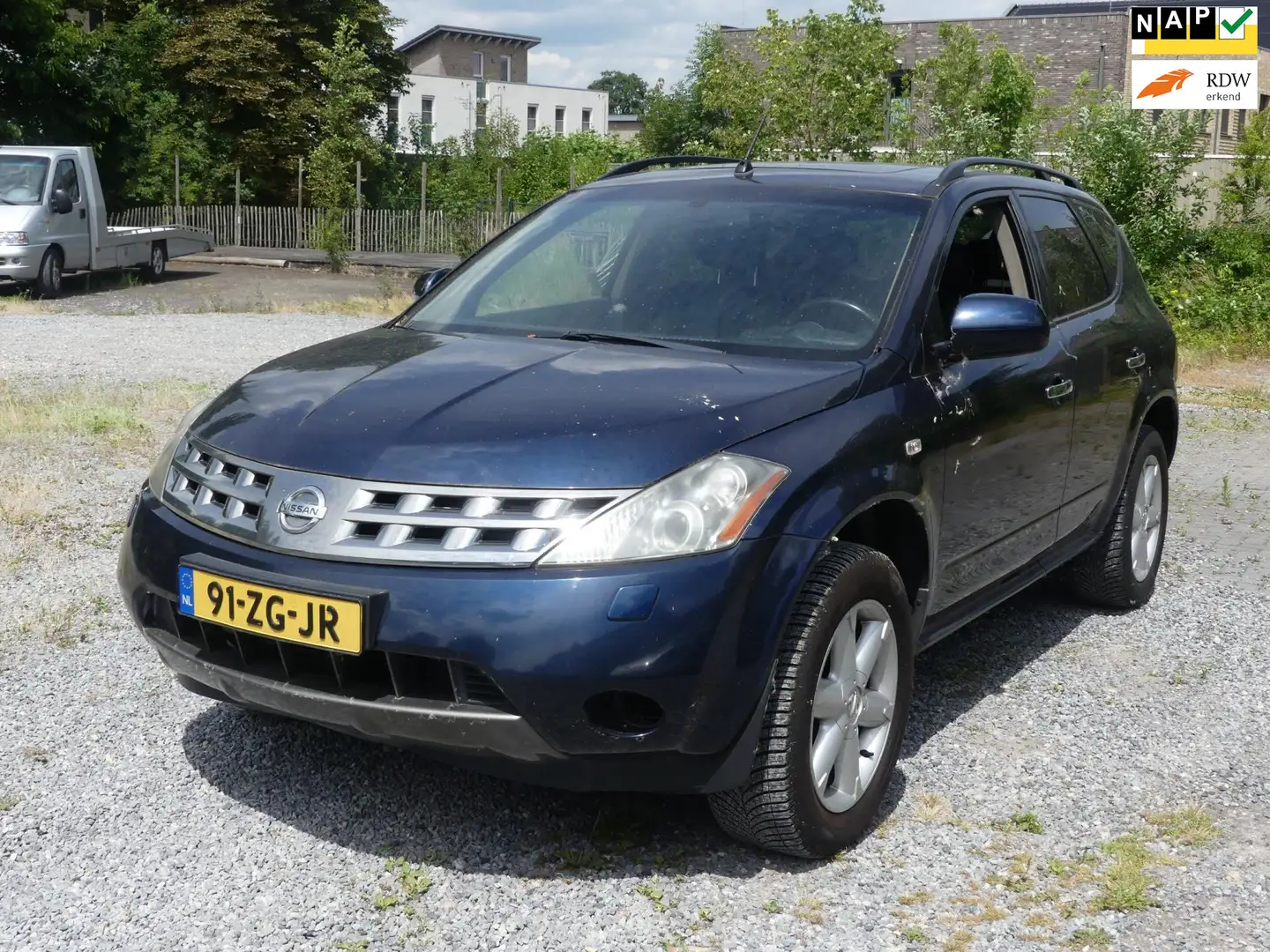 Nissan Murano 3.5 V6 Automaat Leder Navi Handel - Export Prijs Blau - 1