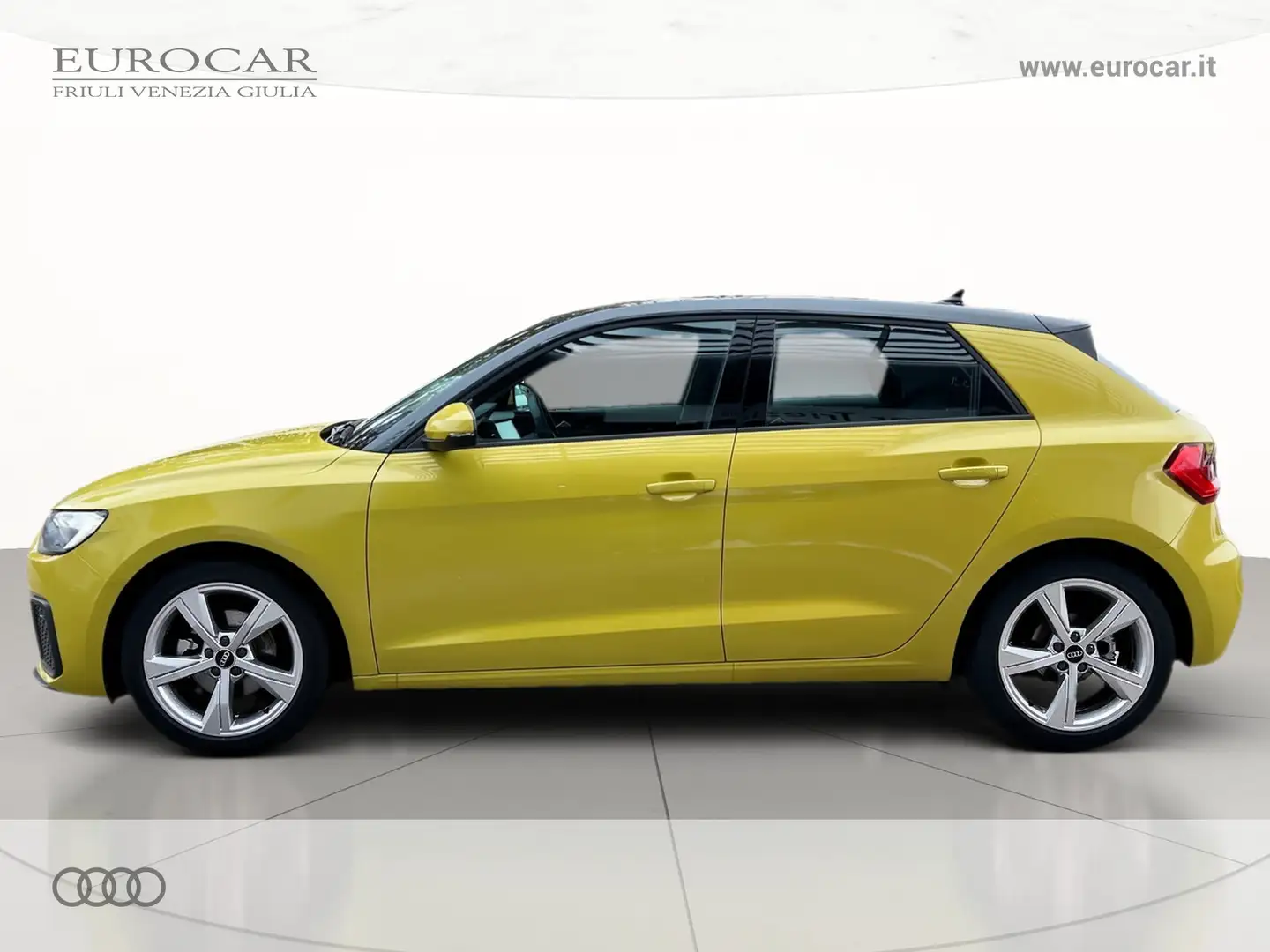 Audi A1 sportback 30 1.0 tfsi admired 110cv Gelb - 2