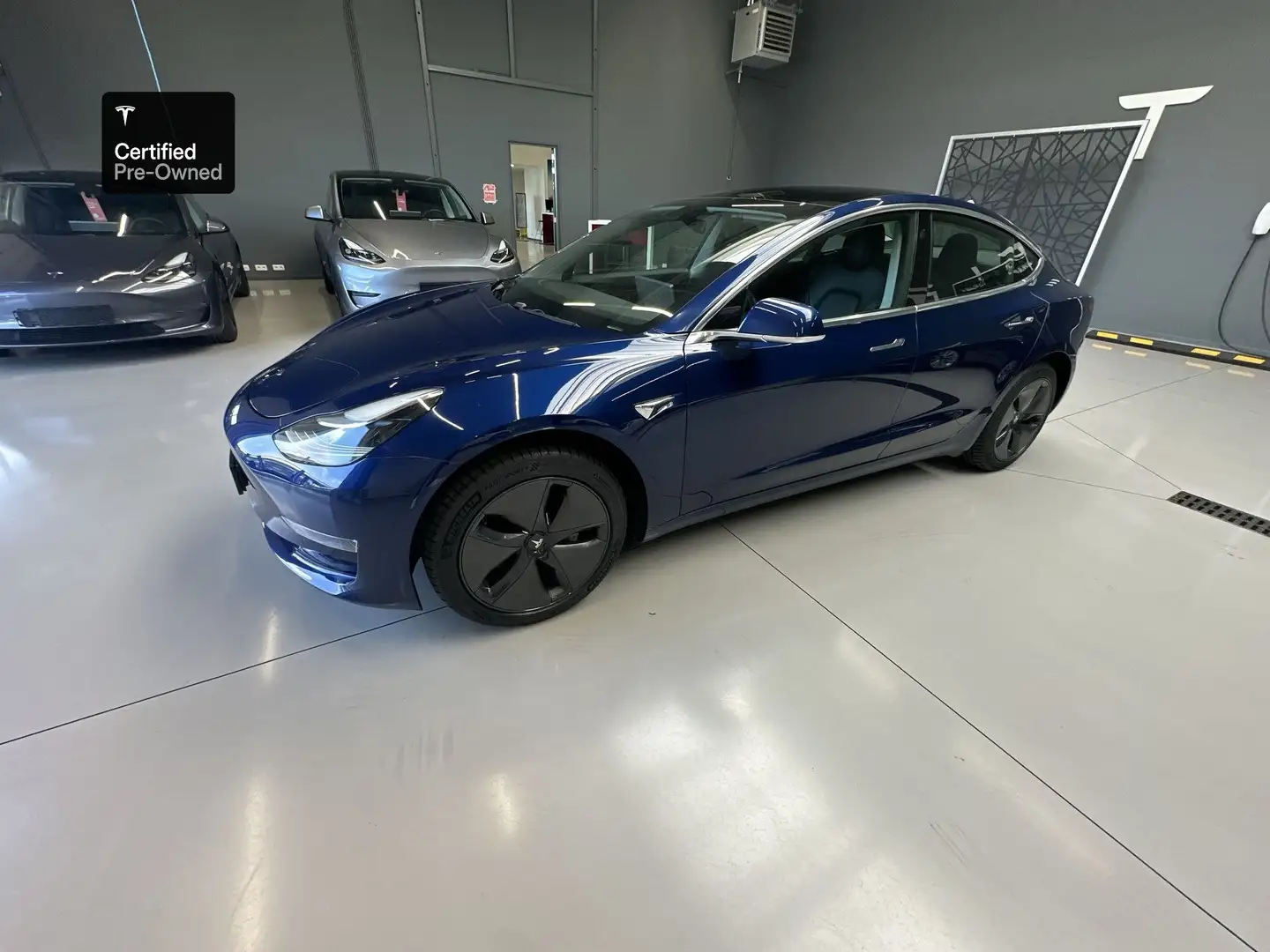 Tesla Model 3 RWD/Certified Pre owend Blauw - 1
