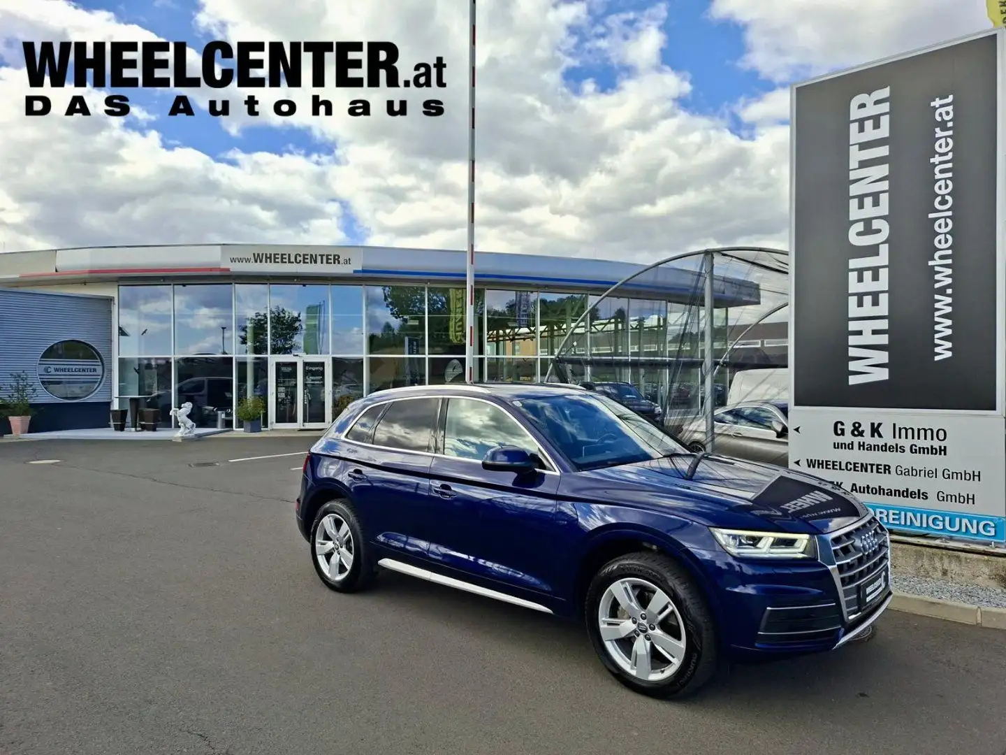 Audi Q5 40 TDI quattro sport * PANORAMADACH Blau - 1
