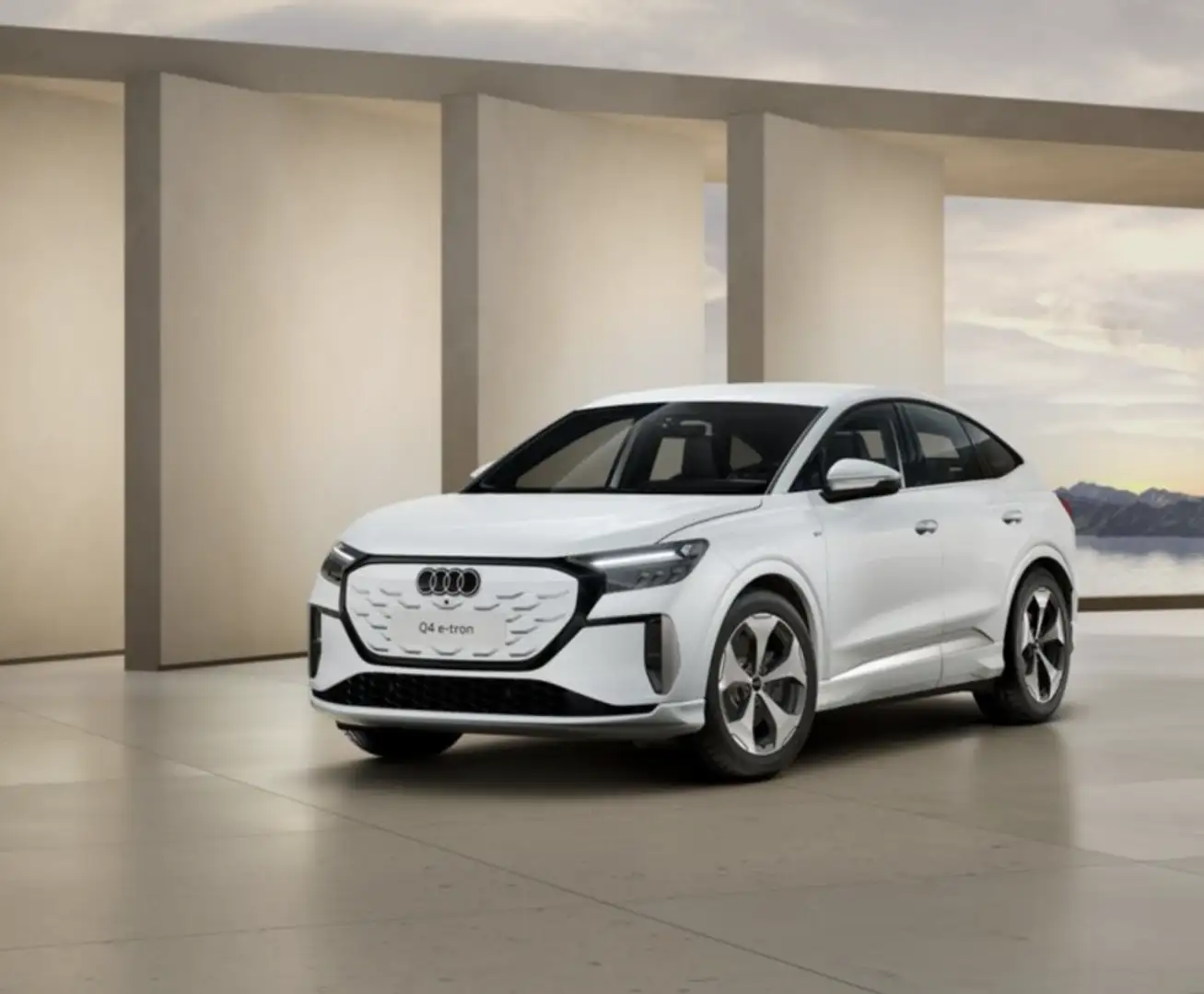 Audi Q4 e-tron Sportback S line 150kW 63KWh Blanco - 1