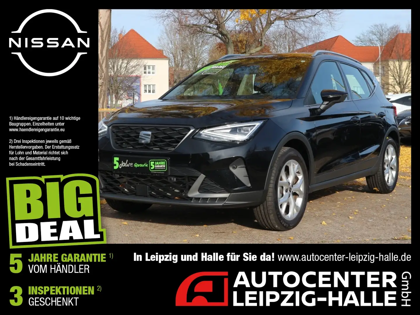 SEAT Arona 1.0 TSI FR ACC Kamera LM CarPlay Navi Noir - 1