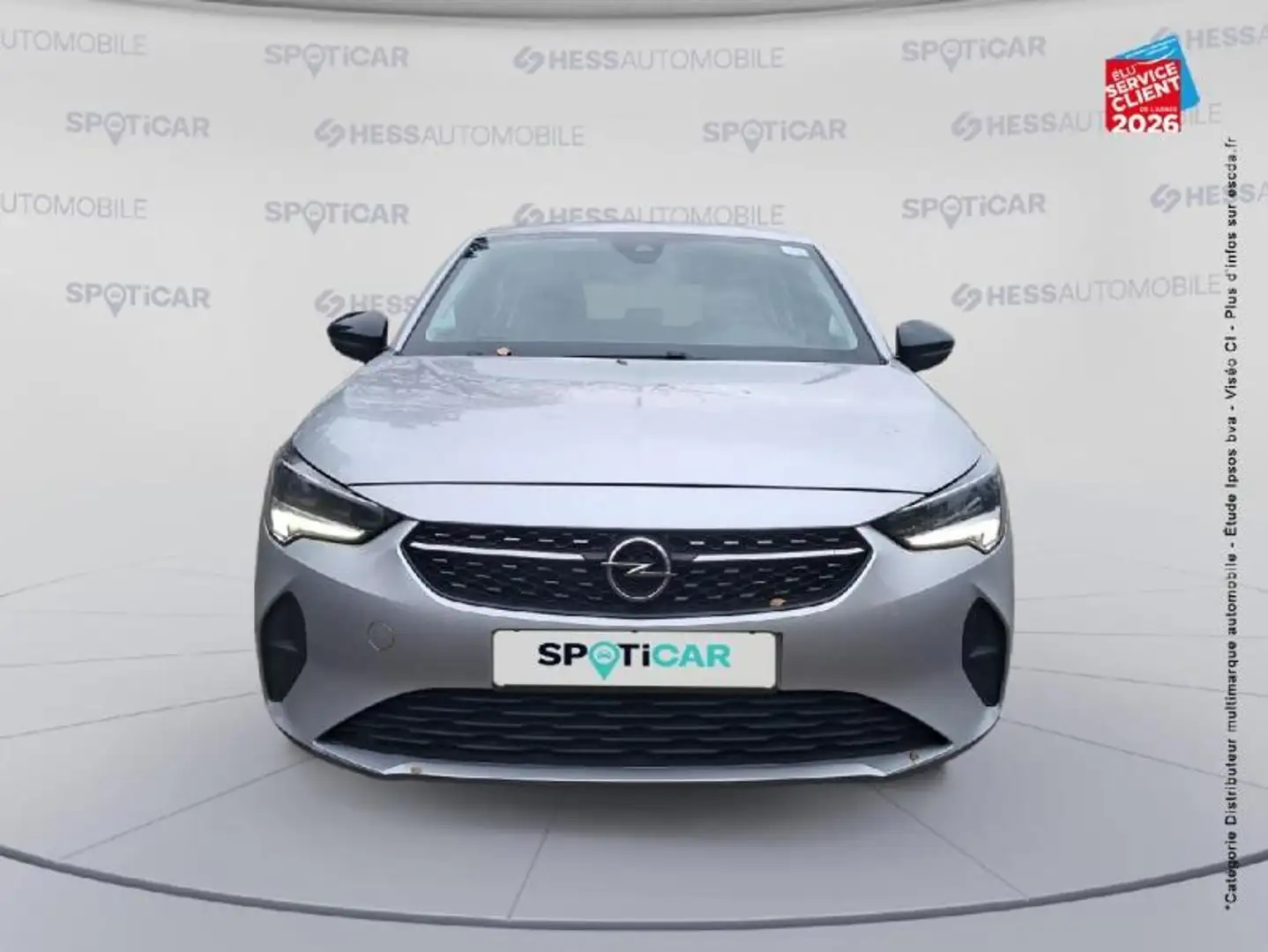 Opel Corsa-e 1.2 75ch Elegance Business Gris - 2