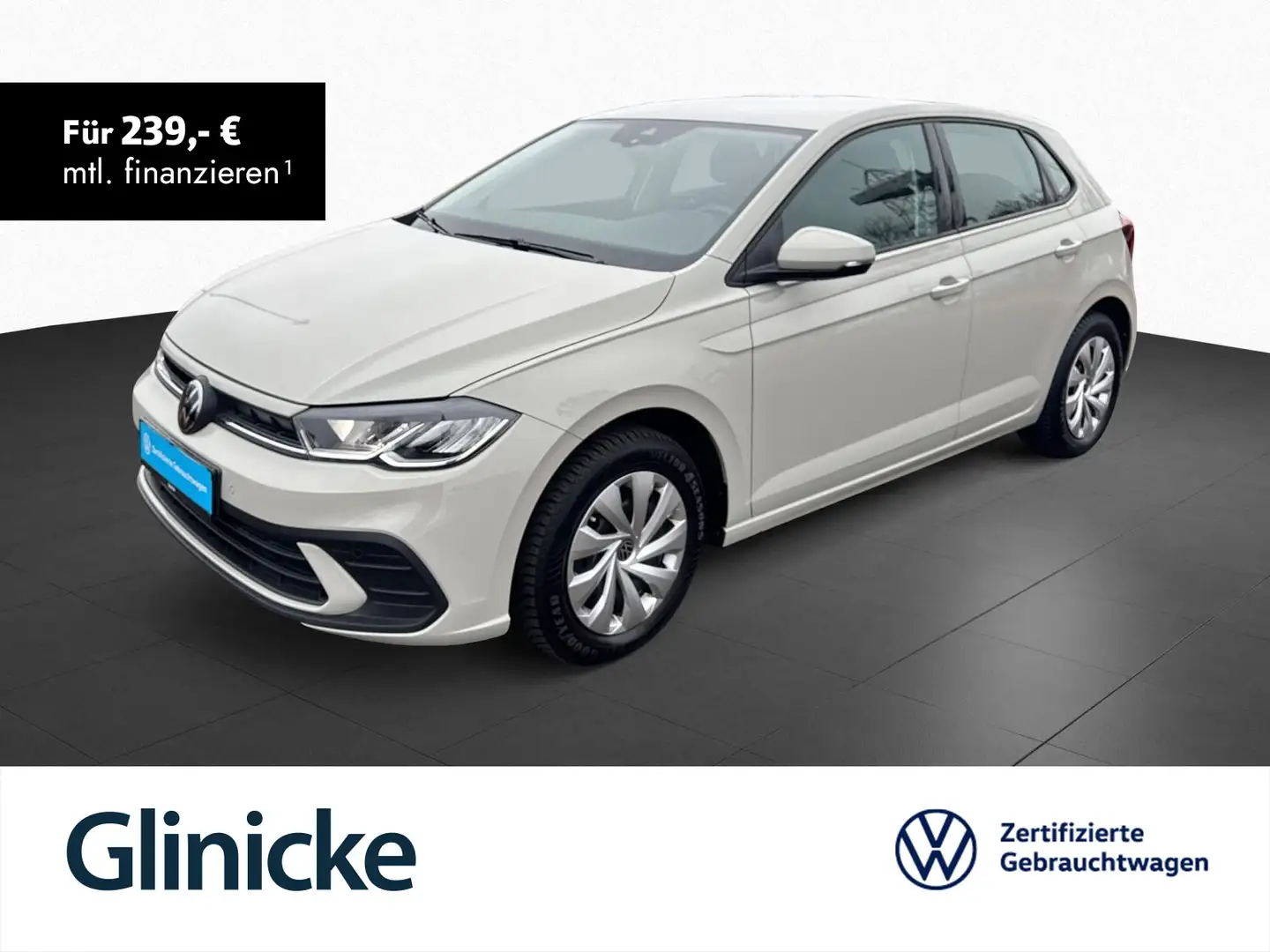 Volkswagen Polo 1.0 TSI Life Klima Navi LED PDC Sitzheizung Grau - 1