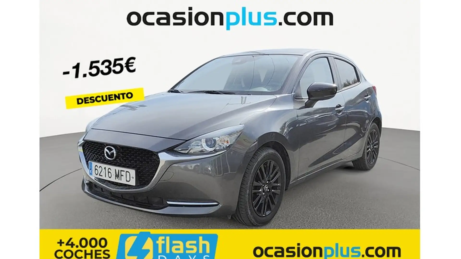 Mazda 2 1.5 Skyactiv-g Black Tech Edition 55kW Gris - 1