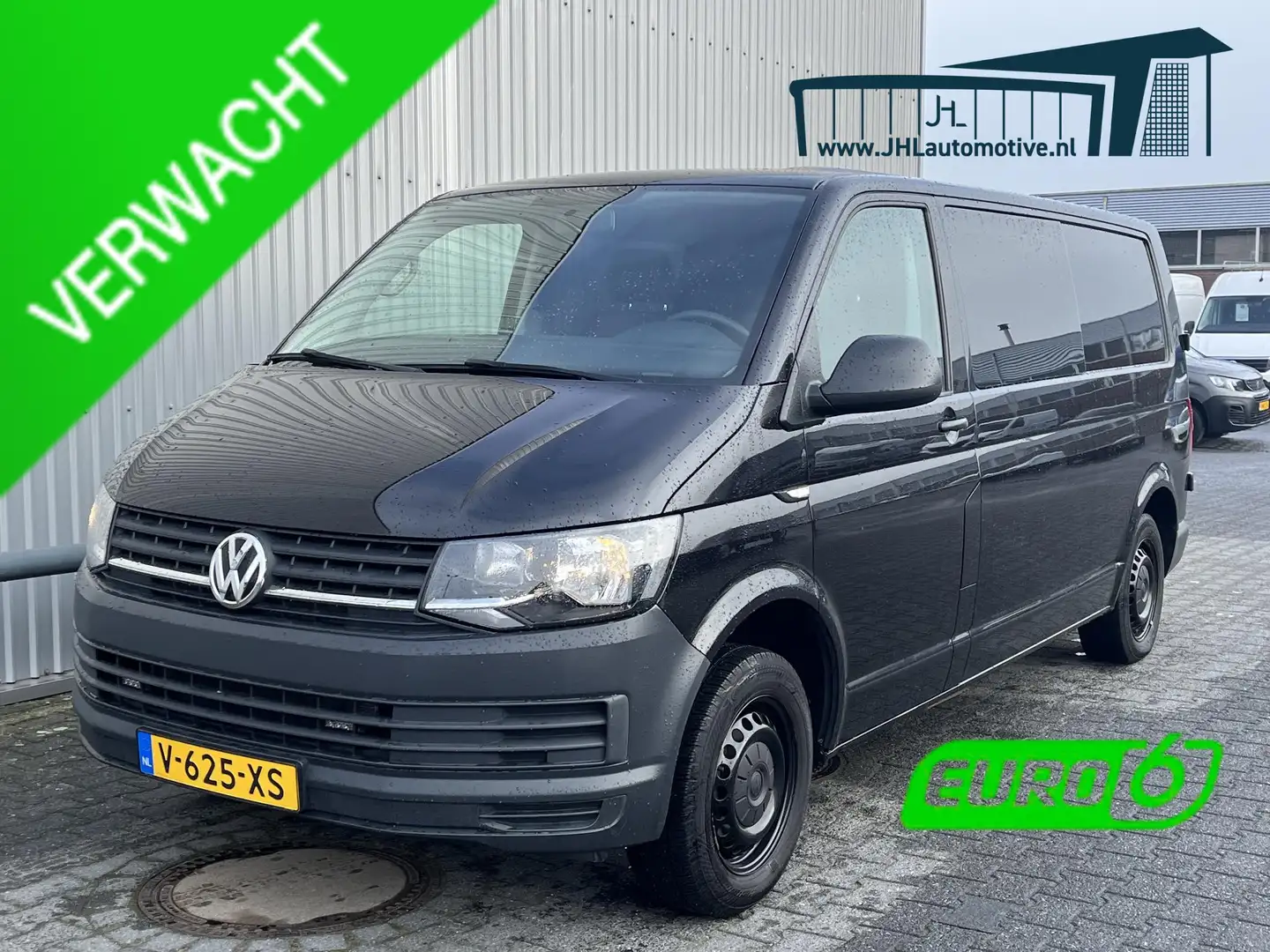 Volkswagen T6 Transporter 2.0 TDI L2H1 DC*MARGE*NAVI*CRUISE*A/C*TEL*MARGE* Noir - 1