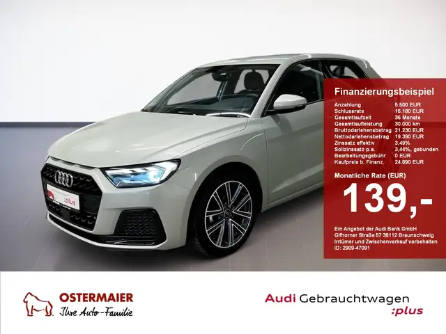 Audi A1 Sportback ADVANCED 25 TFSI S-TRONIC LED.VIRTUAL.AL