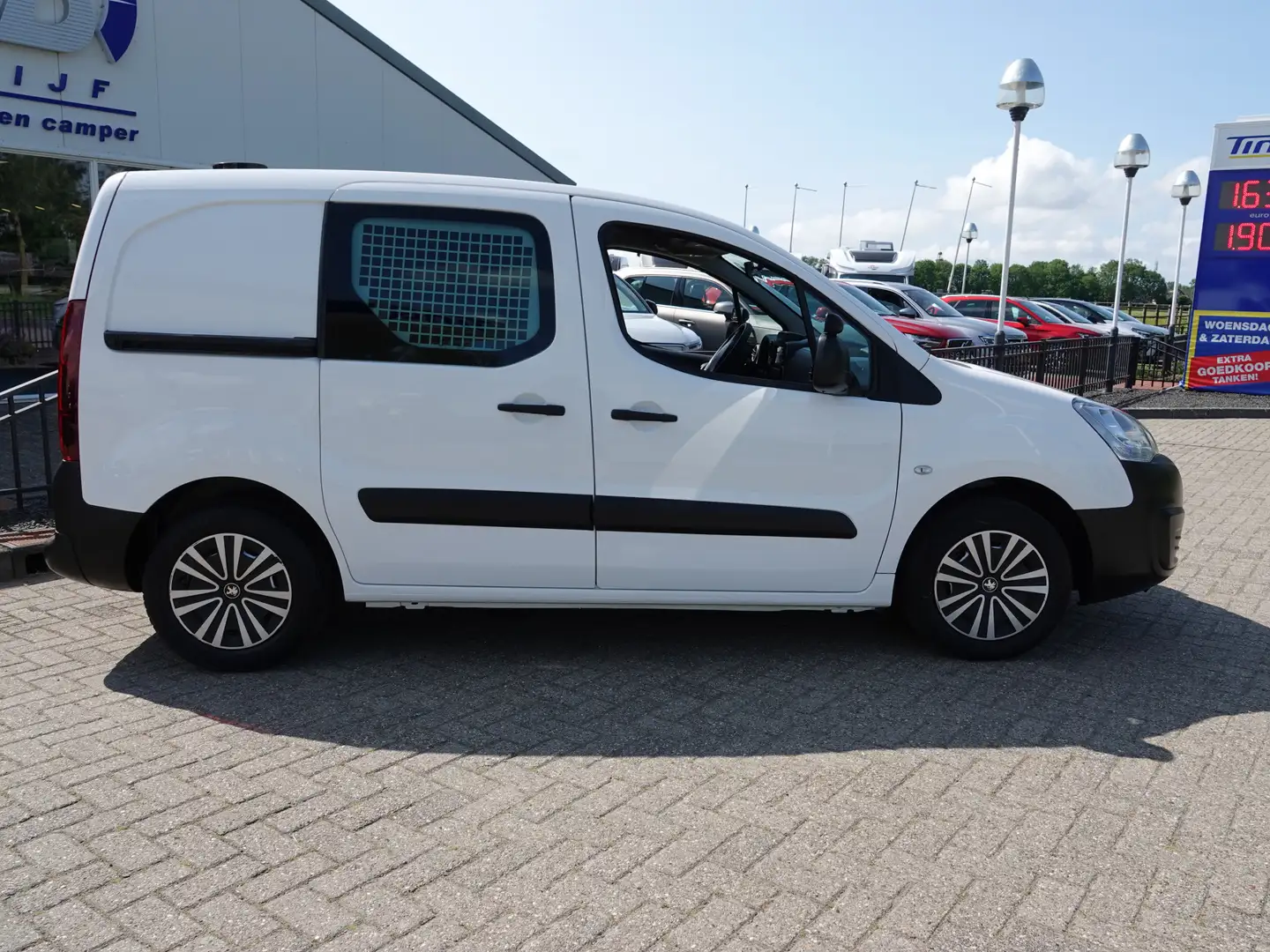 Peugeot Partner 120 1.6 BlueHDi 100PK L1 Premium NAVI | AIRCO | PD Weiß - 2