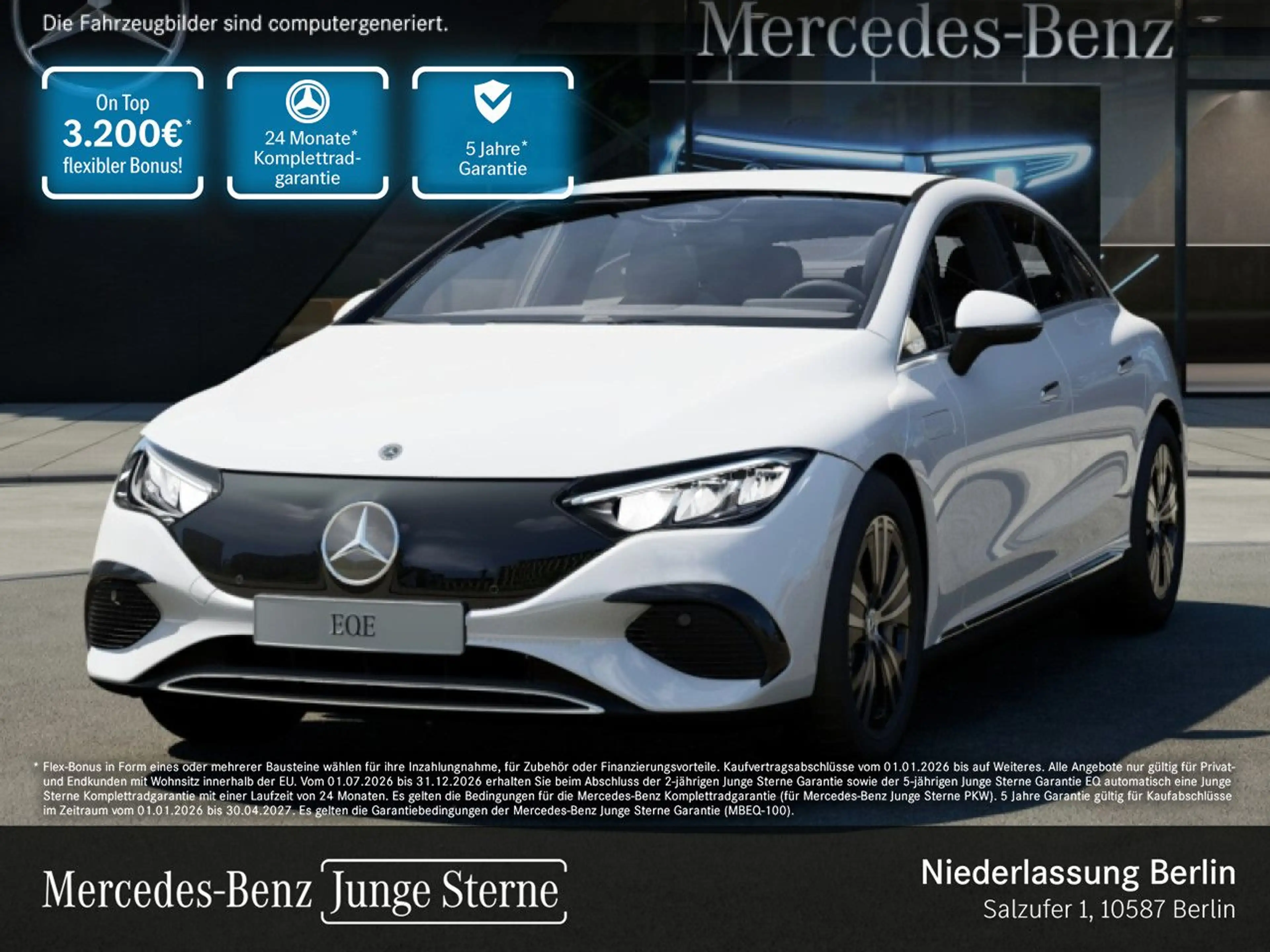 Mercedes-Benz EQE 300 Avantgarde WideScreen Navi Premium Distr.