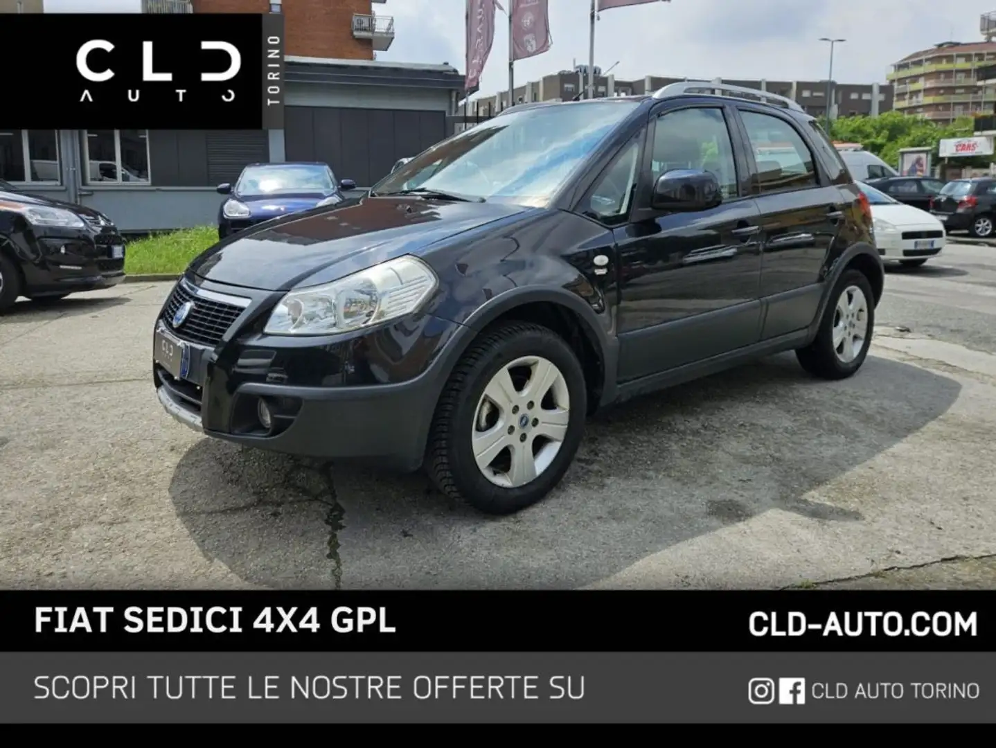 Fiat Sedici 1.6 16V 4x4 GPL Černá - 1